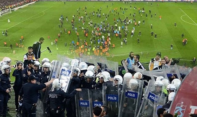 Trabzonspor-Fenerbahçe maçında büyük güvenlik önlemi! Polis sahaya girecek