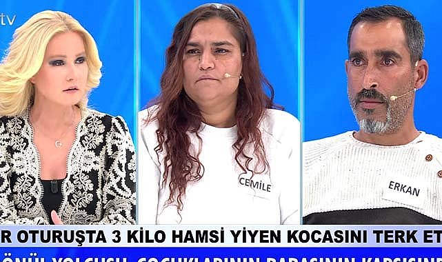 3 kilo hamsi yiyen kocasını terk edip pastacıya kaçtı! Müge Anlı'da ortaya çıktı