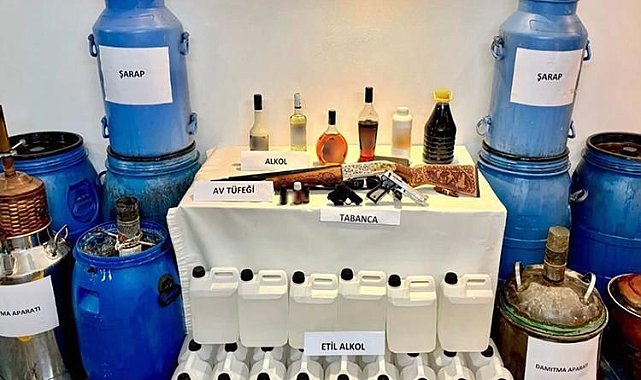 81 ilde sahte alkol operasyonu! 37 şüpheli yakalandı