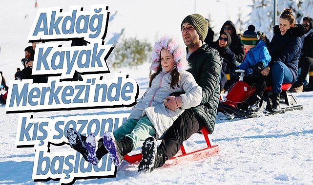 Akdağ Kayak Merkezi'nde kış sezonu başladı