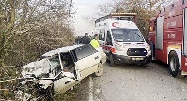 Anne ve oğlu kazada can verdi