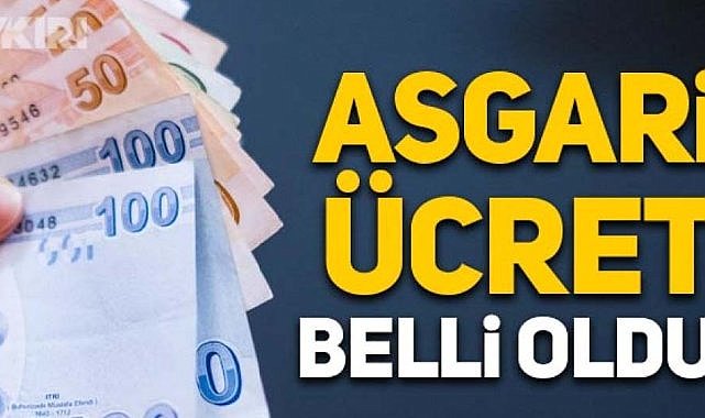 Asgari ücret açıklandı! İşte 2025 yılı asgari ücret rakamı