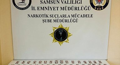 Atakum'da uyuşturucu operasyonu! 728 hap ele geçirildi