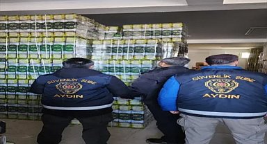 Aydın'da sahte zeytinyağı operasyonu: 3,5 ton ele geçirildi