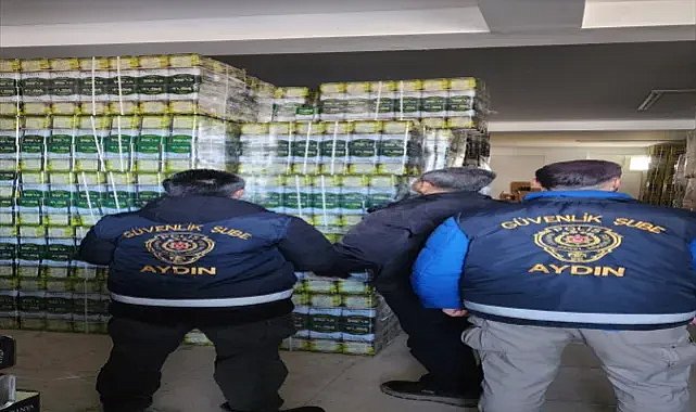 Aydın'da sahte zeytinyağı operasyonu: 3,5 ton ele geçirildi