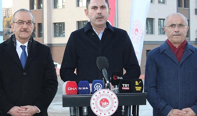 Bakan Kurum: '15 gün sonra 201 bin konutu teslim edeceğiz'