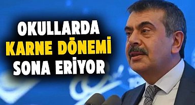 Bakan Yusuf Tekin resmen duyurdu! Okullarda karne dönemi bitiyor