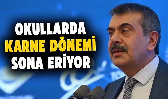 Bakan Yusuf Tekin resmen duyurdu! Okullarda karne dönemi bitiyor