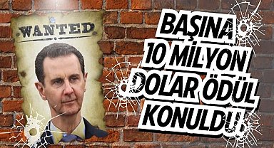 Beşar Esad’ın başına ödül konuldu