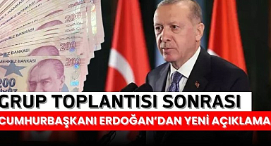 Cumhurbaşkanı Erdoğan'dan toplantı sonrası yeni asgari ücret açıklaması!
