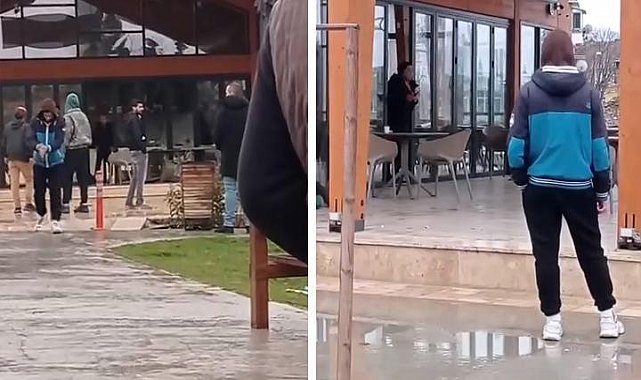 Eski sevgilisine falçatayla saldırıp kendi boğazını kesti: 3 yaralı
