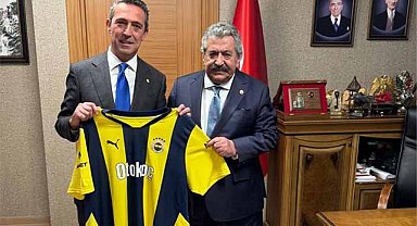 Fenerbahçe Başkanı Ali Koç'dan MHP Genel Merkezine ziyaret