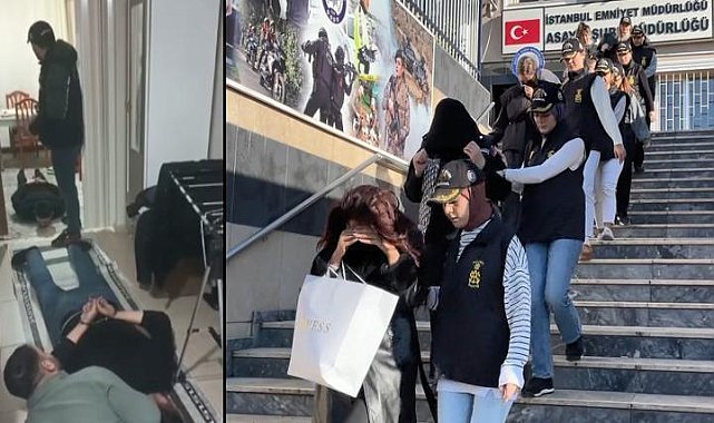Fuhuş operasyonu! Yakalanmamak için yabancı numaralar kullanmışlar