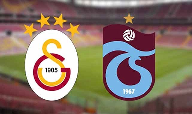 Galatasaray ve  Trabzonspor'un ilk 11'leri belli oldu