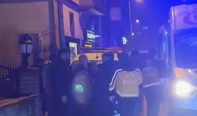 Hamile sevgilisinin eve aldığı erkeği darp etti