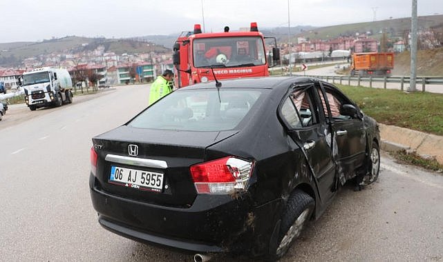 Havza'da kaza! 3 kişi yaralandı