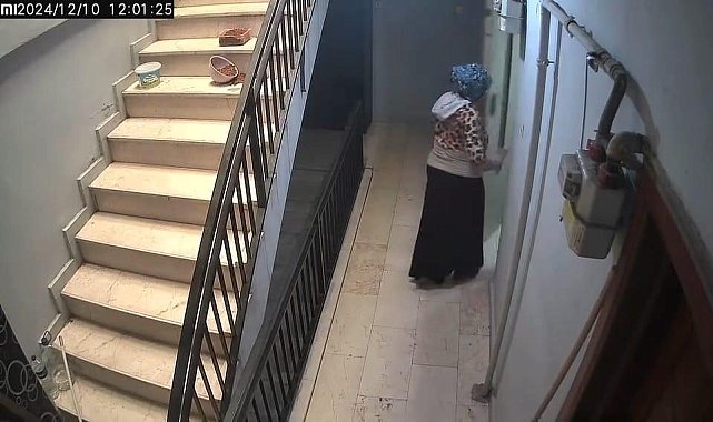 Hırsızı köpek engelledi...O anlar kamerada