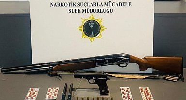 İlkadım'da uyuşturucu ve silah operasyonu