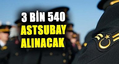 Jandarma ve Sahil Güvenlik 3 bin 540 astsubay alıyor!