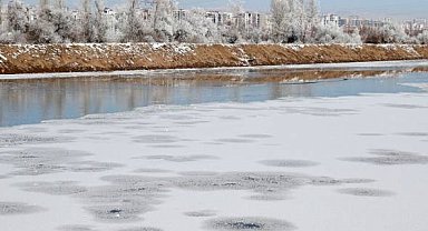 Kızılırmak’ta buzlanma: Samsun’a kadar etkili soğuk hava