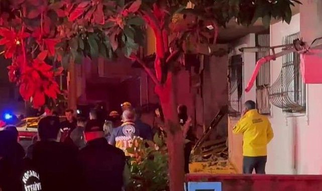 Kocaeli'de binada patlama! Yaralılar var