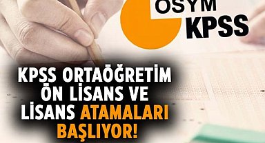 KPSS atama süreci başlıyor! Binlerce memur adayı heyecanla bekliyor