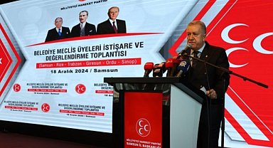 MHP Genel Başkan Yardımcısı Sadir Durmaz, Samsun'da konuştu