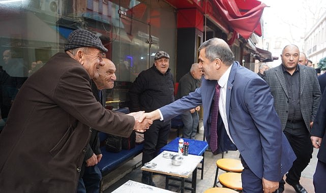 MHP İl Başkanı Burhan Mucur’dan esnaf ziyareti