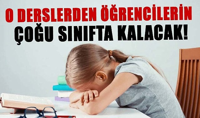 Öğrencilerin çoğu sınıfta kalacak!