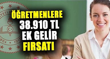 Öğretmenler 38.910 TL gelir edebilir! İşte detaylar...