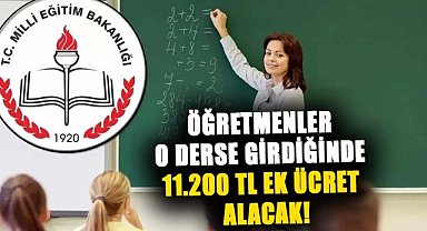 Öğretmenlerin ek ders ücretlerinde büyük artış