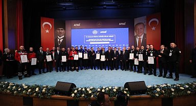 OMÜ Arama Kurtarma Ekibi’ne sertifika