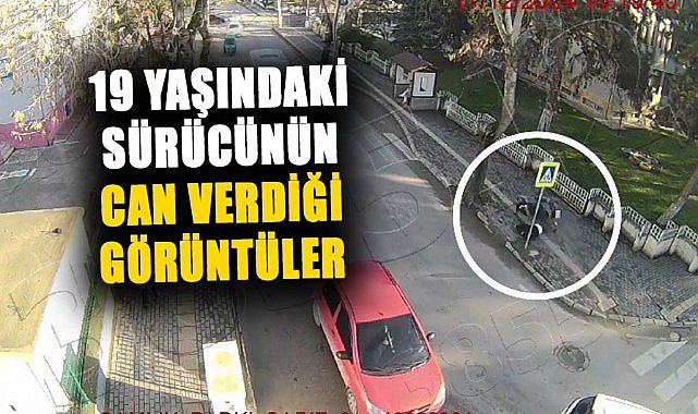 Samsun'da 19 yaşındaki Alper Aşçı'nın can verdiği görüntüler ortaya çıktı