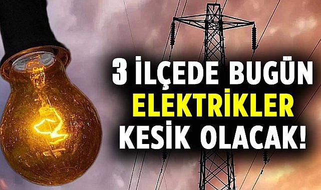 Samsun'da 3 ilçede bugün elektrikler kesik olacak! 11 Aralık Çarşamba kesinti olacak mahalleler