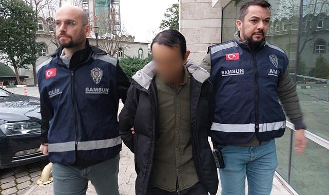 Samsun'da adliye lojmanlarından hırsızlık yapan kişi tutuklandı