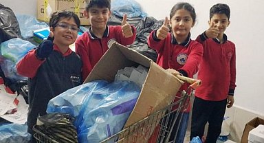 Samsun'da binlerce ton kitap, defter ve kağıt toplandı