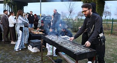 Samsun'da ihtiyaç sahibi çocuklar için hamsi şenliği