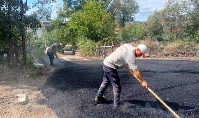 Samsun'da İlkadım Belediyesi eşit hizmetle asfaltlama çalışmalarını sürdürüyor