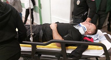 Samsun'da kaçan şüpheliyi kovalayan polis memuru çatıdan düştü