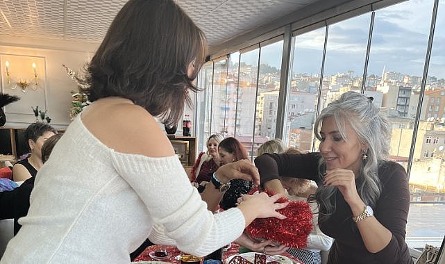 Samsun'da kadınlara özel yılbaşı partisi