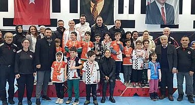 Samsun’da Küçükler Satranç İl Birinciliği sona erdi