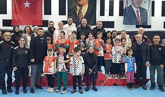 Samsun’da Küçükler Satranç İl Birinciliği sona erdi