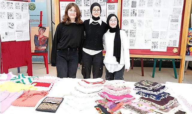 Samsun'da lise öğrencileri Türk kültürünü motiflerle tanıyor