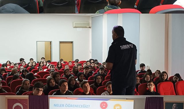 Samsun'da öğrencilere SİBERAY semineri