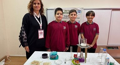 Samsun’da öğrencilerinden plastik kirliliğine nişastalı çözüm