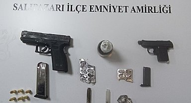 Samsun’da uyuşturucu ve silah operasyonu: 6 şüpheli gözaltında