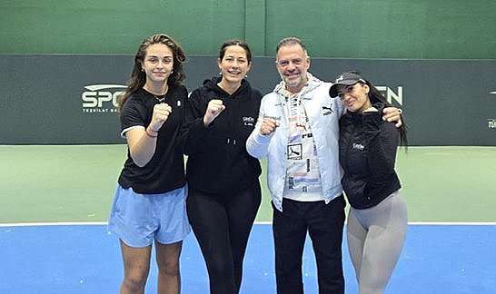 Samsun'dan Türkiye'ye yankılanan tenis başarısı!