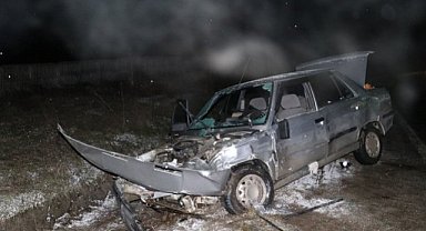 Samsun Havza'da iki otomobil çarpıştı! 1'i ağır 4 yaralı