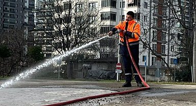 Samsun İlkadım Belediyesi'nden 7\24 temizlik hizmeti