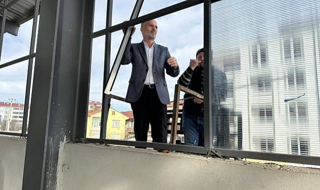 Samsun Ladik'te pazaryeri artık daha sıcak ve güvenli